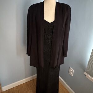 Elegant Black Maxi Dress
